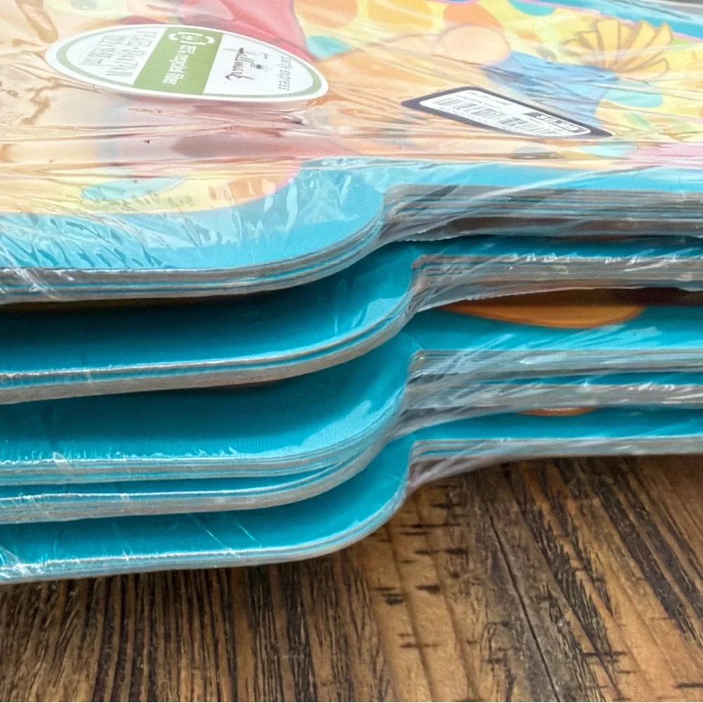 Hallmark Winnie the Pooh 1st Birthday Plates - 5 Sets of 8. 40 Plates in Total.
